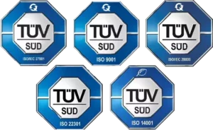 ISO certifikacia TUV