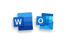 microsoft word a outlook
