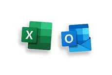 microsoft excel a outlook